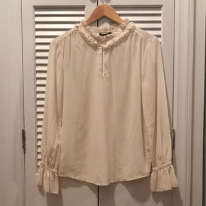 Off-White J. Crew Blouse